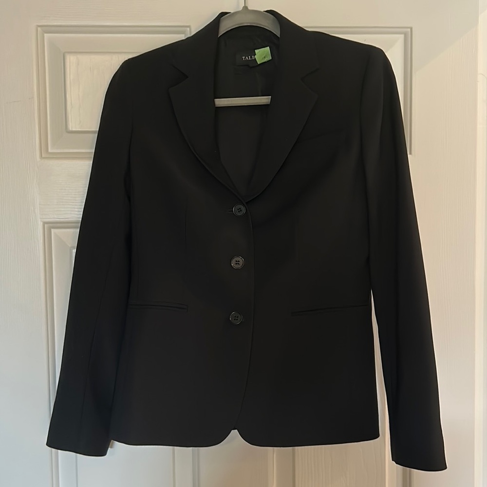 Talbots Black Blazer Size 2